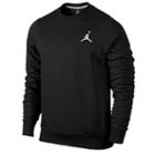 Jordan 23/7 Fleece Crew - Mens - Black/white