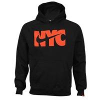 Nike Graphic Hoodie - Mens - Black/orange(reflective Ink)