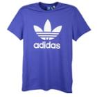Adidas Originals Trefoil T-shirt - Mens - Semi Night Flash/white