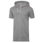 Puma Short Sleeve Sweat T-shirt - Mens - Medium Grey Heather