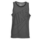 Nike Futura Play Tank - Mens - Dark Grey Heather/black/black