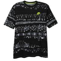 Nike Af1 No Wood No Refs T-shirt - Mens - Cool Grey/volt