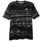 Nike Af1 No Wood No Refs T-shirt - Mens - Cool Grey/volt