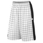 Jordan Retro 4 Stencil Shorts - Mens - White/black