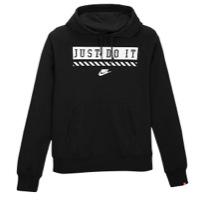 Nike Graphic Hoodie - Mens - Black/white