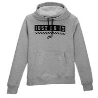 Nike Graphic Hoodie - Mens - Dark Grey Heather/black