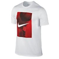 Nike Image T-shirt - Mens - White/challenge Red