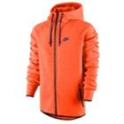 Nike Tech Fleece Windrunner - Mens - Team Orange Heather/team Orange/court Purple