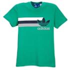 Adidas Originals Logo T-shirt - Mens - Fresh Green/white/legend Ink