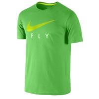 Nike Fly Graphic T-shirt - Mens - Light Green Spark/volt/cyber