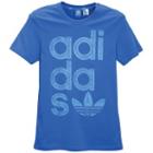 Adidas Originals Wrap Logo T-shirt - Mens - Bluebird/blush Blue