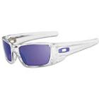 Oakley Fuel Cell Sunglass - Mens - Polished Clear/violet Iridium