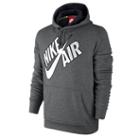 Nike Bb Air Pivot Po Hoodie - Mens - Charcoal/white