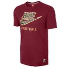 Nike Fb T-shirt - Mens - Team Red/dark Grey Heather