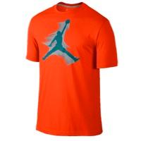 Jordan Ultrasonic Jumpman T-shirt - Mens - Team Orange/tropical Teal