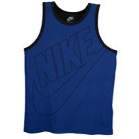 Nike Futura Play Tank - Mens - Black/black/game Royal