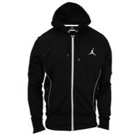 Jordan S.flight Hoodie - Mens - Black/black/white