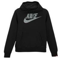 Nike Graphic Hoodie - Mens - Black/white/grey