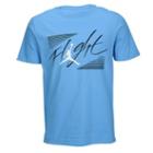 Jordan Flight Read T-shirt - Mens - University Blue/white