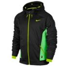 Nike Hero Outdoor Tech F/z Hoodie - Mens - Dove Grey/black Heather/light Green