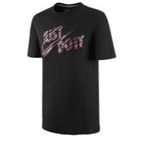 Nike Jdi Reverb T-shirt - Mens - Black/fireberry