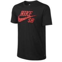 Nike Sb Dri-fit Icon Logo T-shirt - Mens - Black/team Red