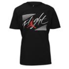 Jordan Flight Read T-shirt - Mens - Black/gym Red