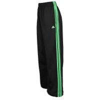 Adidas 3-stripe Pants - Mens - Black/flash Green