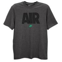 Nike Graphic T-shirt - Mens - Charcoal Heather/black/green