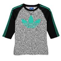 Adidas Originals Three Quarter Sleeve Raglan - Mens - Black/fresh Green