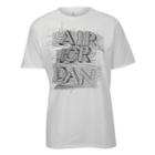 Jordan Retro 4 Stencil T-shirt - Mens - White/black