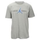 Jordan Retro 11 Og Font T-shirt - Mens - Dark Grey Heather/black/legend Blue