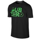 Jordan Retro 20 Dub Zero Graphic T-shirt - Mens - Black/light Green Spark