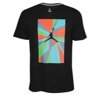 Jordan Jumpman Fragmented T-shirt - Mens - Black/retro