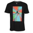 Jordan Jumpman Fragmented T-shirt - Mens - Black/retro