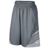 Nike Hyper Elite Shorts - Mens - Cool Grey/wolf Grey/white