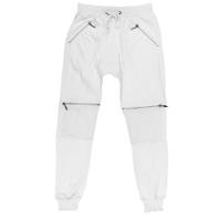 American Stitch Moto Cotton Jogger - Mens - White