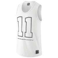 Jordan Retro 11 Tank - Mens - White/carmine/black