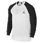 Jordan Jumpman Henley - Mens - White/black
