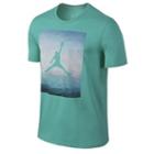 Jordan Fractal Fade T-shirt - Mens - Light Retro/teal