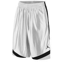 Jordan Court Vision Shorts - Mens - White/white/black