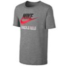 Nike Ru T & F Gradient T-shirt - Mens - Dark Grey Heather/multi Color