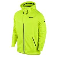 Lebron James Nike Lebron Dna Elite F/z Hoodie - Mens - Volt/black
