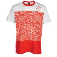 Southpole Aop Cut & Sew Short Sleeve T-shirt - Mens - Red