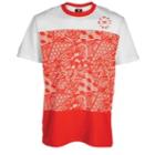 Southpole Aop Cut & Sew Short Sleeve T-shirt - Mens - Red