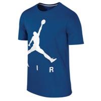 Jordan Jumpman Air Matte T-shirt - Mens - French Blue/white