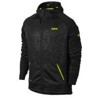 Lebron James Nike Lebron Dna Elite F/z Hoodie - Mens - Black/volt
