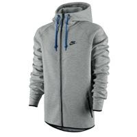 Nike Tech Fleece Windrunner - Mens - Dark Grey Heather/medium Grey/hyper Cobalt