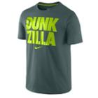 Nike Dunkzilla T-shirt - Mens - Dark Emerald/volt/cyber