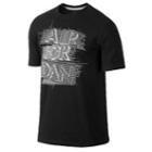 Jordan Retro 4 Stencil T-shirt - Mens - Black/white